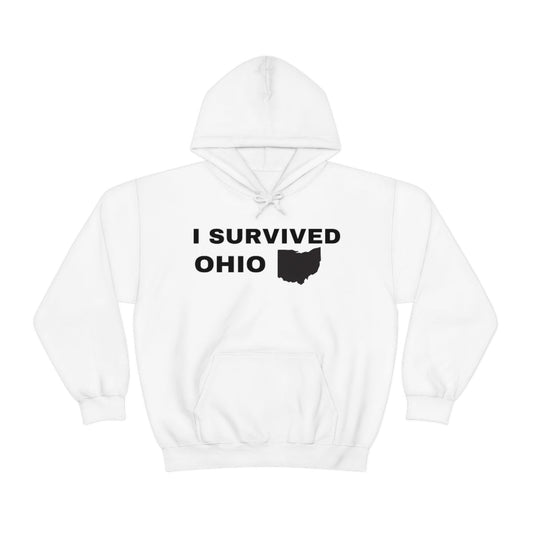 "I Survived Ohio" Hooded Sweatshirt